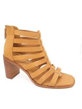 NEW Sofft Stratford Cage Sandals Womens 11 Gladiator Boho Brown Y2K Peep toe